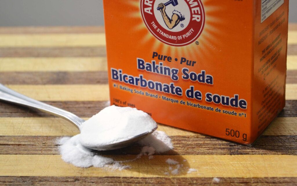 Sodium bicarbonate.